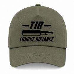 Casquette Tir Sportif - Tir longue distance patriote - Kaki / Noir