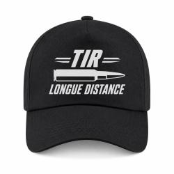 Casquette Tir Sportif - Tir longue distance patriote - Noir