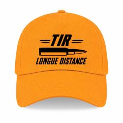 Casquette Tir Sportif - Tir longue distance patriote - Jaune