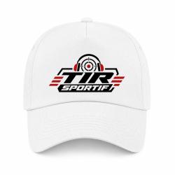 Casquette Tir Sportif - Tir sportif - Casque et cible - Blanc / Orange
