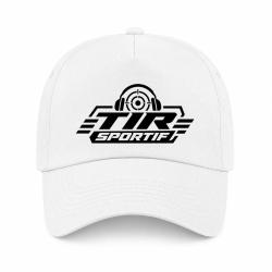Casquette Tir Sportif - Tir sportif - Casque et cible - Blanc