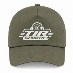 Casquette Tir Sportif - Tir sportif - Casque et cible - Kaki / Blanc