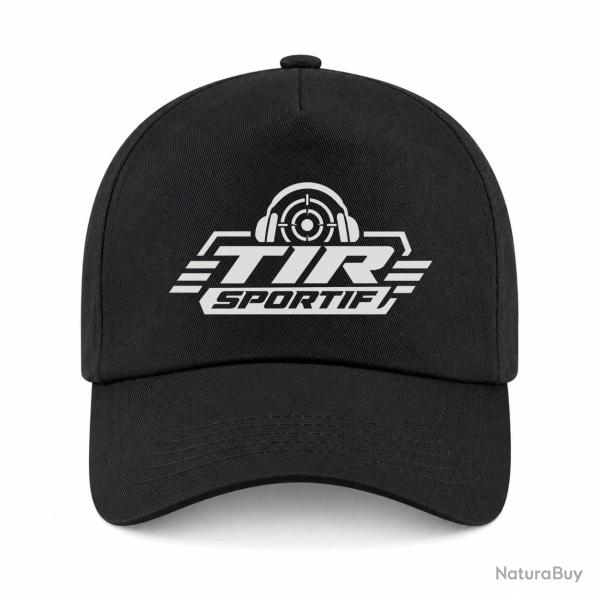 Casquette Tir Sportif - Tir sportif - Casque et cible - Noir