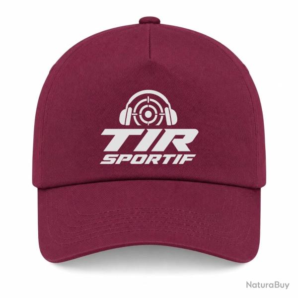 Casquette Tir Sportif - Tir sportif - Cible dynamique - Bordeaux