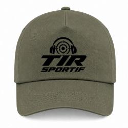 Casquette Tir Sportif - Tir sportif - Cible dynamique - Kaki / Noir