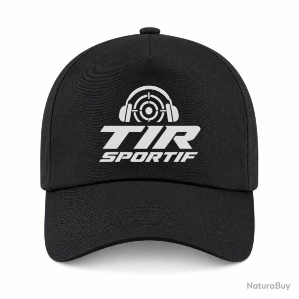 Casquette Tir Sportif - Tir sportif - Cible dynamique - Noir