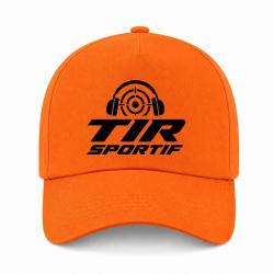 Casquette Tir Sportif - Tir sportif - Cible dynamique - Orange