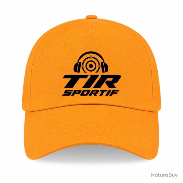 Casquette Tir Sportif - Tir sportif - Cible dynamique - Jaune
