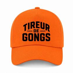 Casquette Tir Sportif - Tireur de gong - Orange