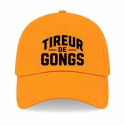 Casquette Tir Sportif - Tireur de gong - Jaune