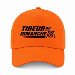 Casquette Tir Sportif - Tireur du dimanche - Bipied - Orange