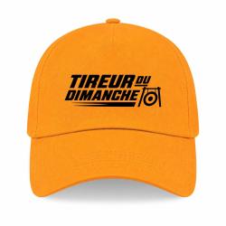 Casquette Tir Sportif - Tireur du dimanche - Bipied - Jaune