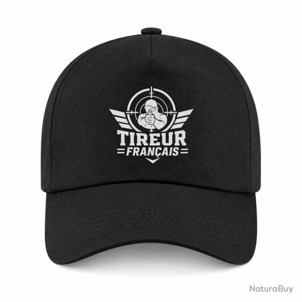 Casquette Tir Sportif - Tireur fran�ais - Noir