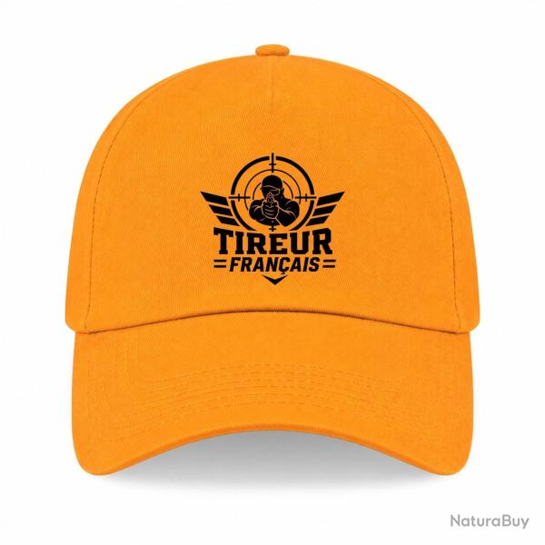Casquette Tir Sportif - Tireur fran�ais - Jaune