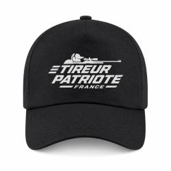 Casquette Tir Sportif - Tireur patriote - Noir