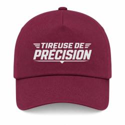 Casquette Tir Sportif - Tireuse de pr&eacute;cision - Bordeaux