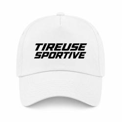Casquette Tir Sportif - Tireuse sportive - Cible dynamique - Blanc