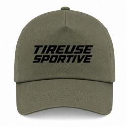 Casquette Tir Sportif - Tireuse sportive - Cible dynamique - Kaki / Noir