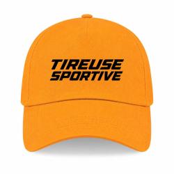 Casquette Tir Sportif - Tireuse sportive - Cible dynamique - Jaune