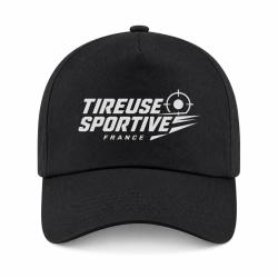 Casquette Tir Sportif - Tireuse sportive France - Noir