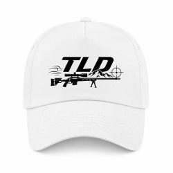 Casquette Tir Sportif - TLD - Montagne et carabine - Blanc