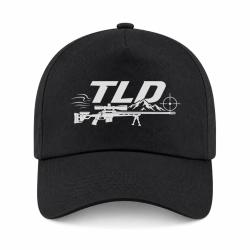 Casquette Tir Sportif - TLD - Montagne et carabine - Noir