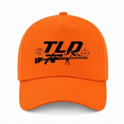 Casquette Tir Sportif - TLD - Montagne et carabine - Orange