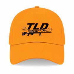 Casquette Tir Sportif - TLD - Montagne et carabine - Jaune