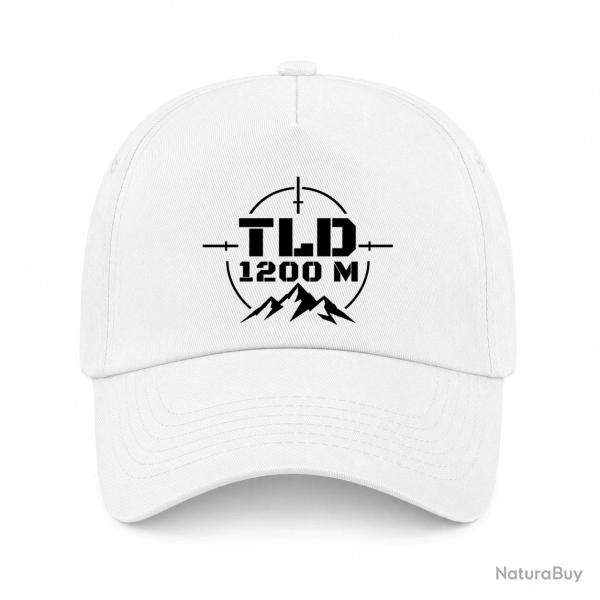 Casquette Tir Sportif - TLD 1200 m�tres - Blanc