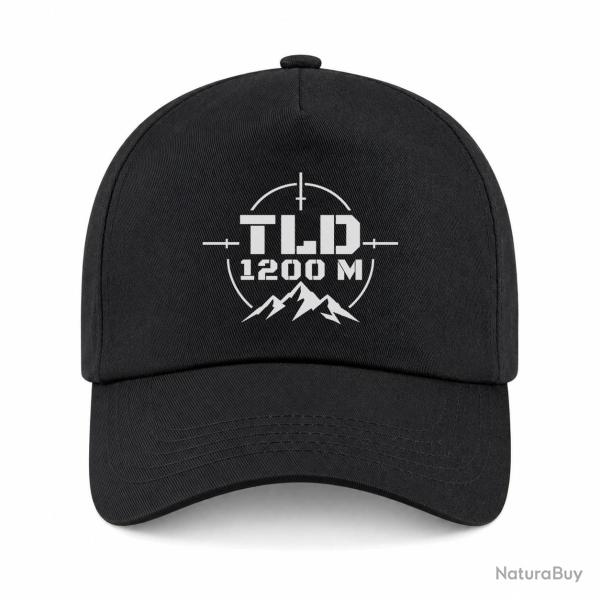 Casquette Tir Sportif - TLD 1200 m�tres - Noir