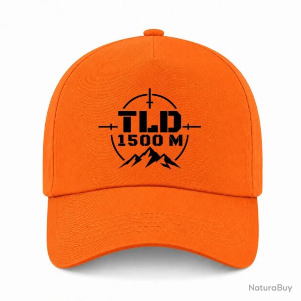 Casquette Tir Sportif - TLD 1500 m�tres - Orange