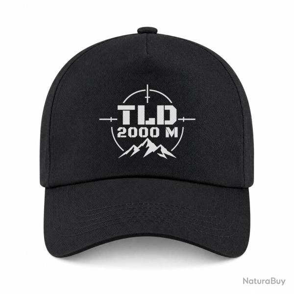 Casquette Tir Sportif - TLD 2000 m�tres - Noir