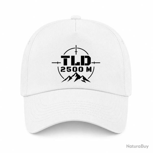 Casquette Tir Sportif - TLD 2500 m�tres - Blanc
