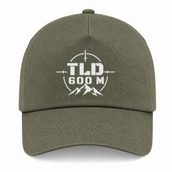Casquette Tir Sportif - TLD 600 m&egrave;tres - Kaki / Blanc