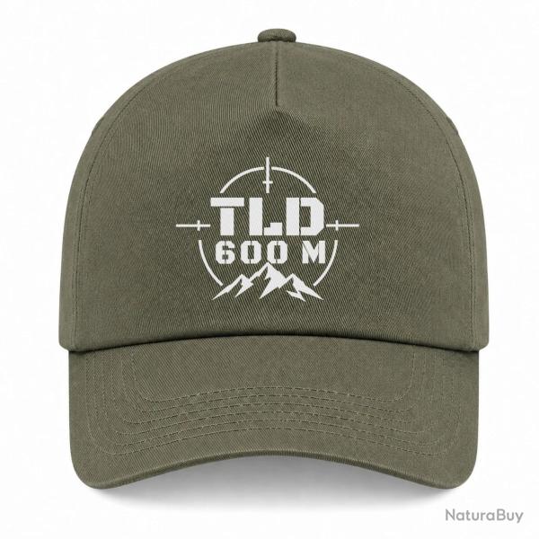 Casquette Tir Sportif - TLD 600 m�tres - Kaki / Blanc