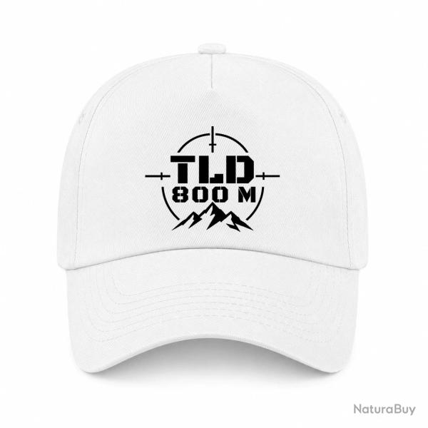 Casquette Tir Sportif - TLD 800 m�tres - Blanc