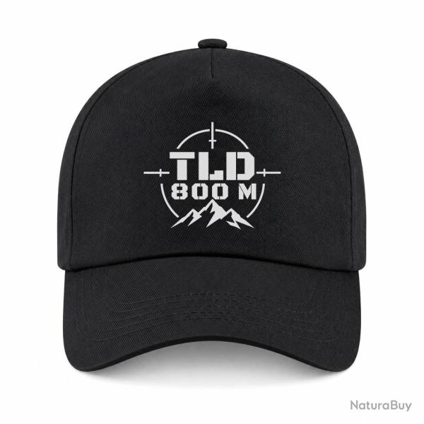 Casquette Tir Sportif - TLD 800 m�tres - Noir