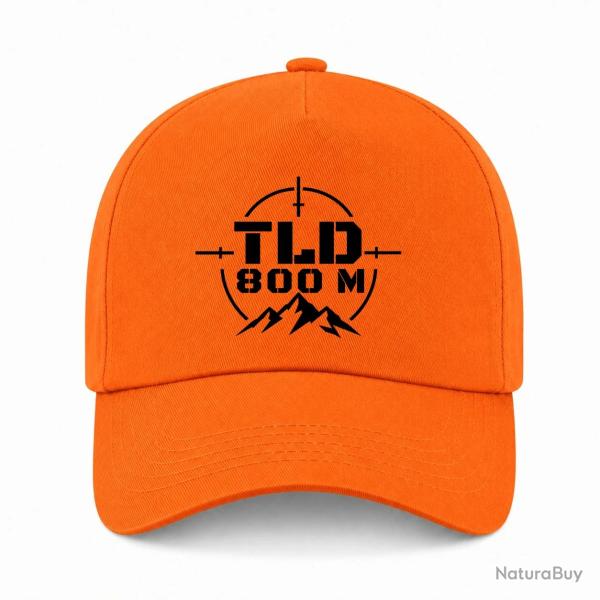 Casquette Tir Sportif - TLD 800 m�tres - Orange