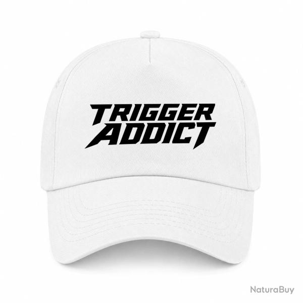 Casquette Tir Sportif - Trigger Addict - R�ticule - Blanc