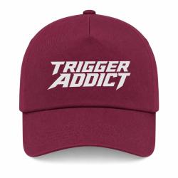 Casquette Tir Sportif - Trigger Addict - R&eacute;ticule - Bordeaux