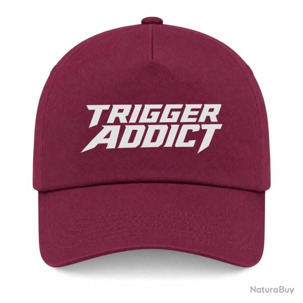 Casquette Tir Sportif - Trigger Addict - R�ticule - Bordeaux