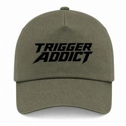 Casquette Tir Sportif - Trigger Addict - R&eacute;ticule - Kaki / Noir