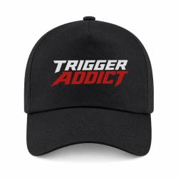 Casquette Tir Sportif - Trigger Addict - R&eacute;ticule - Noir / Orange