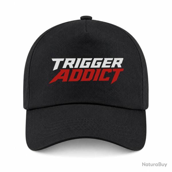 Casquette Tir Sportif - Trigger Addict - R�ticule - Noir / Orange