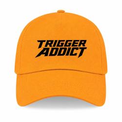 Casquette Tir Sportif - Trigger Addict - R&eacute;ticule - Jaune