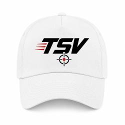 Casquette Tir Sportif - TSV - Cible - Blanc / Orange
