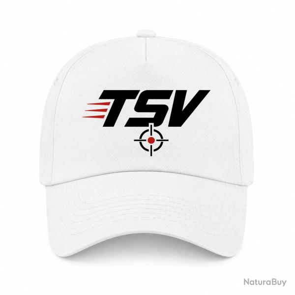 Casquette Tir Sportif - TSV - Cible - Blanc / Orange