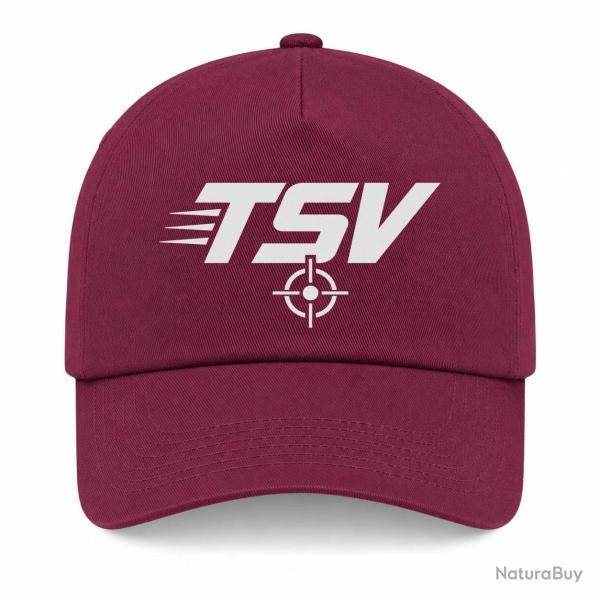 Casquette Tir Sportif - TSV - Cible - Bordeaux