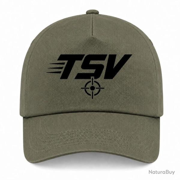 Casquette Tir Sportif - TSV - Cible - Kaki / Noir