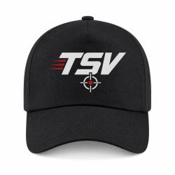 Casquette Tir Sportif - TSV - Cible - Noir / Orange